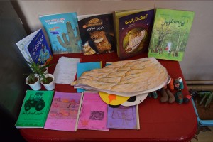 Quality Books and Handmade Books by children - Read with Me in Boshrouyeh - April 2016