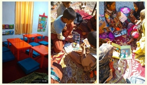 !The smile sits again on the face of children in Jahad-Abad