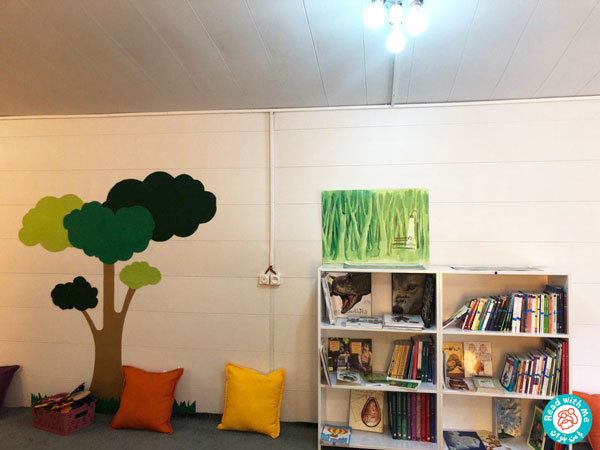 Read with Me cabin-Library in Javanroud