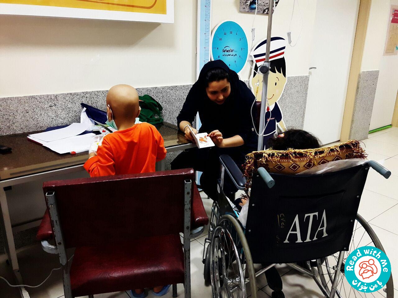 بلندخوانی کتاب، انجمن حمایت از کودکان مبتلا به سرطان تبریز (تسکین)، دی ۹۵