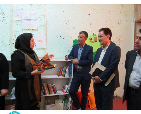 افتتاح همزمان سه کتابخانه کودک‌محور در منطقه‌ جیرفت