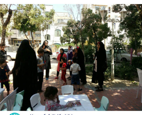 افتتاح کتابخانه‌ کودک‌محور دایان در منطقه‌ی قلعه‌مرغی در جنوب شهر تهران