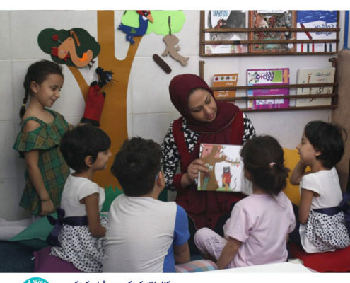 کتابخانه کودک‌محور مهدکودک آوای کودکی در شهر یزد افتتاح گشت