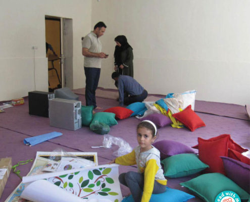 افتتاح کتابخانه کودک‌محور با من بخوان در سپیددشت