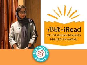 Zohreh Ghaeini was nominated for the 2022 IBBY-iRead Award